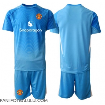 Manchester United Portarii Echipament de Fotbal Replică 2025-26 Copii Acasa (+ Șorturi)